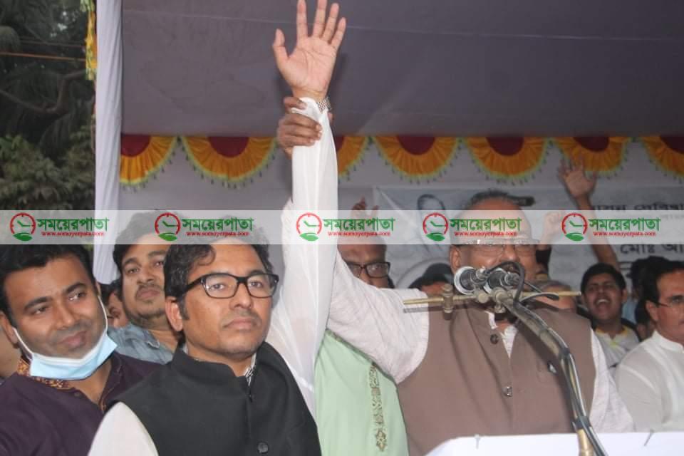 উন্নয়নের ধারা অব্যাহত রাখতে নৌকা প্রতীকে ভোট দা‌নের আহ্বান