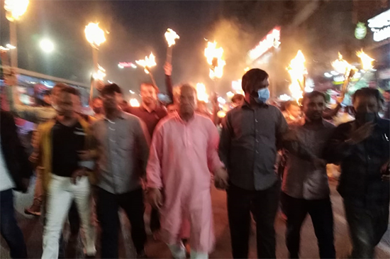 হামলার প্রতিবাদ বিএনপির