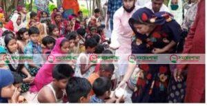 শেরপুরে শব-ই বরাত উপলক্ষে মিলাদ মাহফিল ও খাদ্য বিতরণ করলেন ডা: অমি
