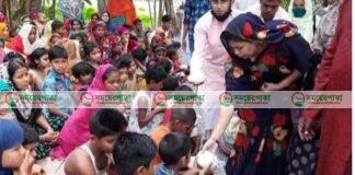 শেরপুরে শব-ই বরাত উপলক্ষে মিলাদ মাহফিল ও খাদ্য বিতরণ করলেন ডা: অমি