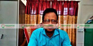 কটিয়াদীতে শিক্ষাক্ষেত্রে অবদানের জন্য একুশে স্মৃতি শান্তি সম্মাননা পেলেন বদিউল আলম