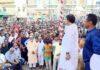 সদর হাসপাতালে চিকিৎসা সেবা নিশ্চিতের দাবীতে গণসমাবেশ
