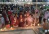 ২৫ শে মার্চ উপলক্ষে দৌলতপুরে মোমবাতি প্রজ্বলন