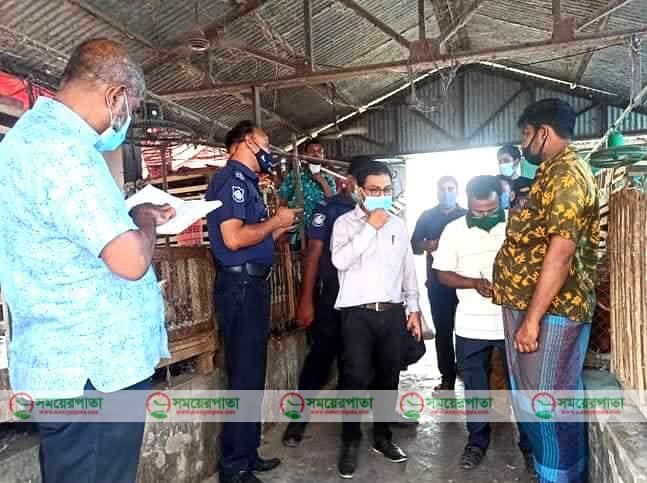 আত্রাইয়ে বাজার মনিটরিংয়ে জরিমানা 