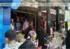 দেশব্যাপী লকডাউনের প্রাক্কালে বাজারে উপচে পরা ভীড়