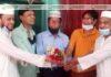 কলারোয়া পৌর মেয়রকে ফুলেল শুভেচ্ছা কলারোয়া পৌর মেয়রকে ফুলেল শুভেচ্ছা