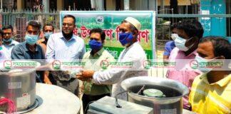 আত্রাইয়ে প্রনোদনার কৃষি উপকরণ বিতরণ