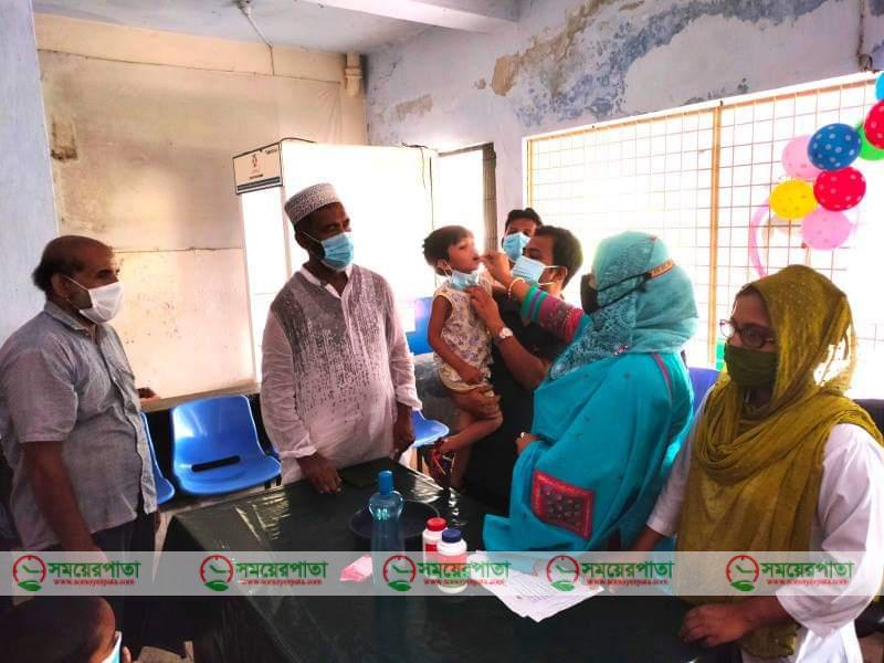 আত্রাইয়ে ভিটামিন “এ” প্লাস ক্যাম্পেইন এর উদ্বোধন