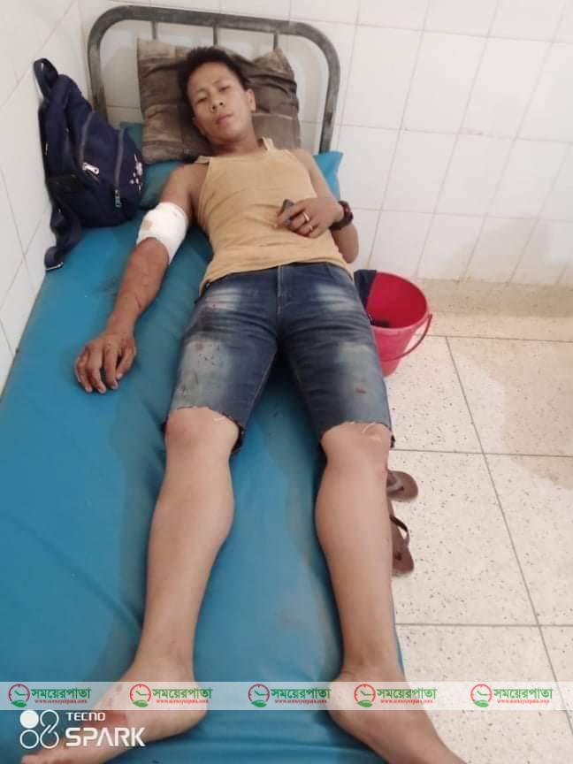 বাংগালহালিয়ার শফিপুরে সড়ক দূর্ঘটনায় কাপ্তাই চিৎমরম উচ্চ বিদ্যালয়ের শিক্ষার্থী নিহত;আহত ২ 