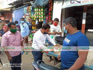 আত্রাইয়ে স্বাস্থ্যবিধি মেনে চলতে প্রশাসনের মাইকিং