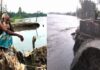 অব্যাহত ভাঙ্গনে অন্যান্য দিনের মতো ঈদের দিন কাটছে তিস্তা পারের বাসিন্দাদের