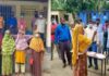 শেরপুরের শ্রীবরদীতে গ্রামীণ সড়ক রক্ষণাবেক্ষণ কাজে নারী কর্মী নিয়োগ