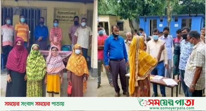 শেরপুরের শ্রীবরদীতে গ্রামীণ সড়ক রক্ষণাবেক্ষণ কাজে নারী কর্মী নিয়োগ