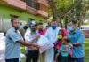 আত্রাইয়ে করোনায় ক্ষতিগ্রস্থদের মাঝে ত্রাণ বিতরণ