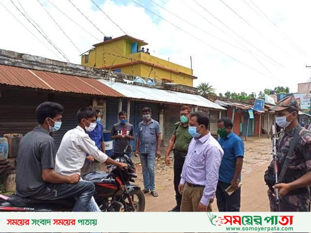 আত্রাইয়ে বিধি নিষেধ বাস্তবায়নে প্রশাসন তৎপর