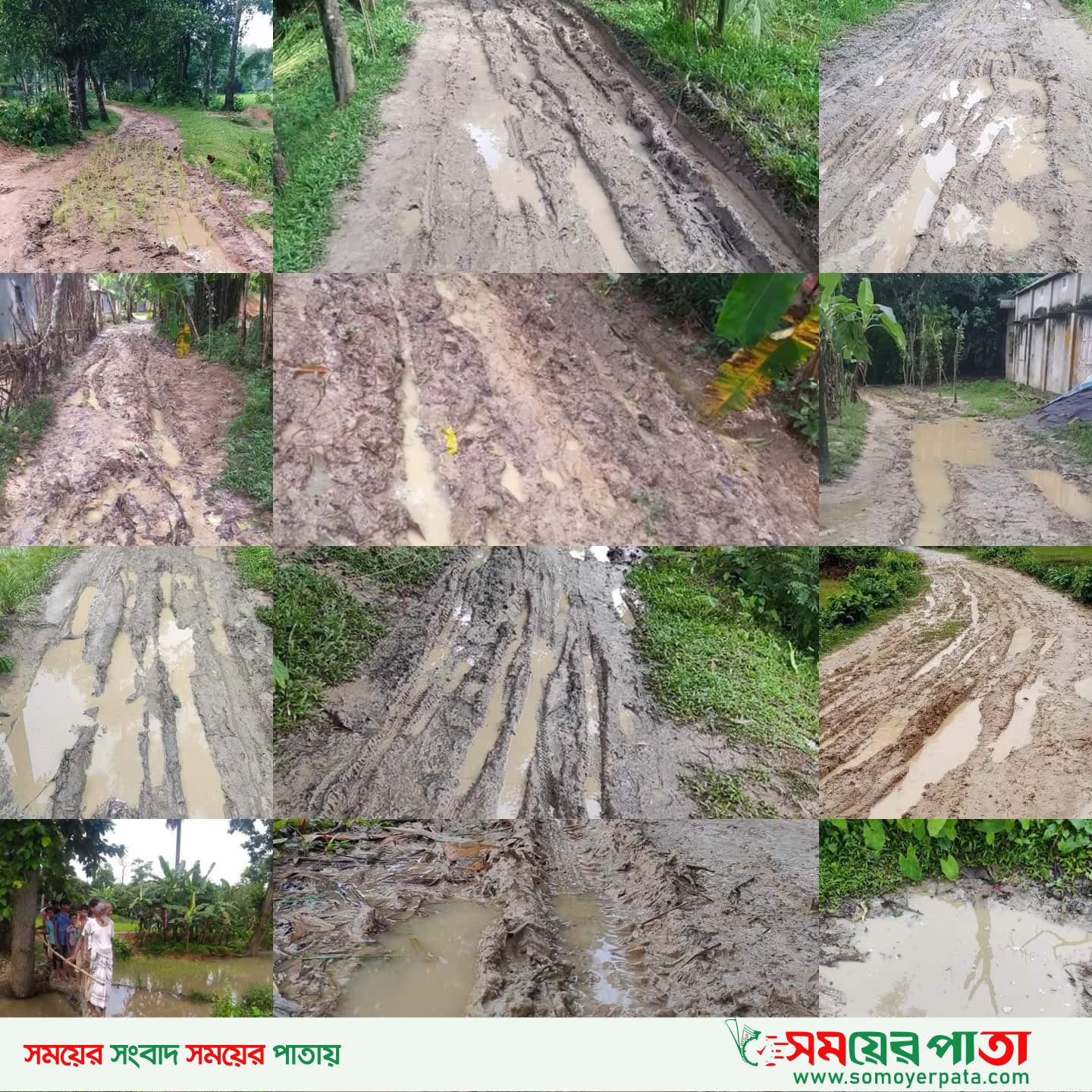 নির্বাচিত মেম্বার হলেও ২০ বছরে হয়নি রাস্তা।চলাচলে নানা দূর্ভোগ এলাকাবাসীর। 