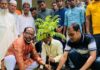 শ্রীপুরে শোকাবহ আগষ্ট উপলক্ষে বিদ্যালয়ে বৃক্ষরোপণ কর্মসূচি 