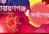২৪ঘন্টায় নারায়ণগন্জে ২জনের মৃত্যু, আক্রান্ত বেড়ে ২৬৪ জন