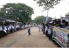 কেন্দুয়ায় অটোচালক হত্যার অভিযুক্ত হত্যাকারী গ্রেফতারের দাবীতে মানববন্ধন