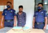 রাণীনগরে দেড় কেজি গাঁজাসহ আটক-১