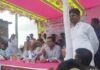 নৌকার বিরাট নির্বিচনী পথসভা আয়োজন মহেশ্বরীপুর ইউনিয়নে