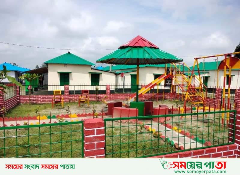 আত্রাইয়ে আশ্রয়ন প্রকল্পে শিশুপার্ক নির্মাণ