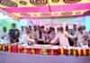 আত্রাইয়ে মহাত্মা গান্ধীর ভাস্কর্যের উদ্বোধন ও জন্মবার্ষিকী পালন