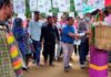 রাঙামাটির বরকলে নৌকার প্রার্থীদের পক্ষে নির্বাচনী প্রচারনায় সবির কুমার চাকমা