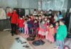 রোটারি মিলিওন মাস্ক মার্চের মাস্ক বিতরন করছে রোট্যারেক্ট ক্লাব অফ ঢাকা প্যাসিফিক