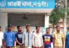 আত্রাইয়ে ওয়ারেন্টভুক্ত ৯ আসামী গ্রেফতার