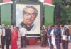 গজারিয়া পাইলট উচ্চ বালিকা বিদ্যালয়ে বঙ্গবন্ধুর মুর্যাল উদ্ধোধন