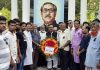 রাণীনগরে বঙ্গবন্ধুর ম্যুরালে মুক্তিযোদ্ধা নওশের আলীর শ্রদ্ধা