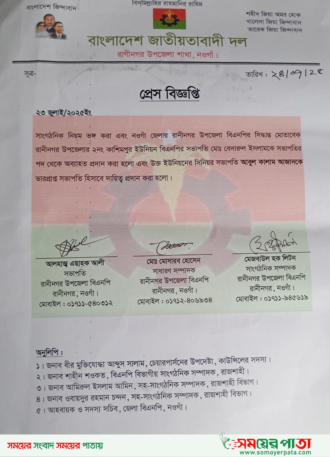 Naogaon Raninagar Pic-24-07-2025-(1)